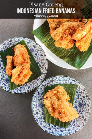 Pisang Goreng - Indonesian Fried Bananas