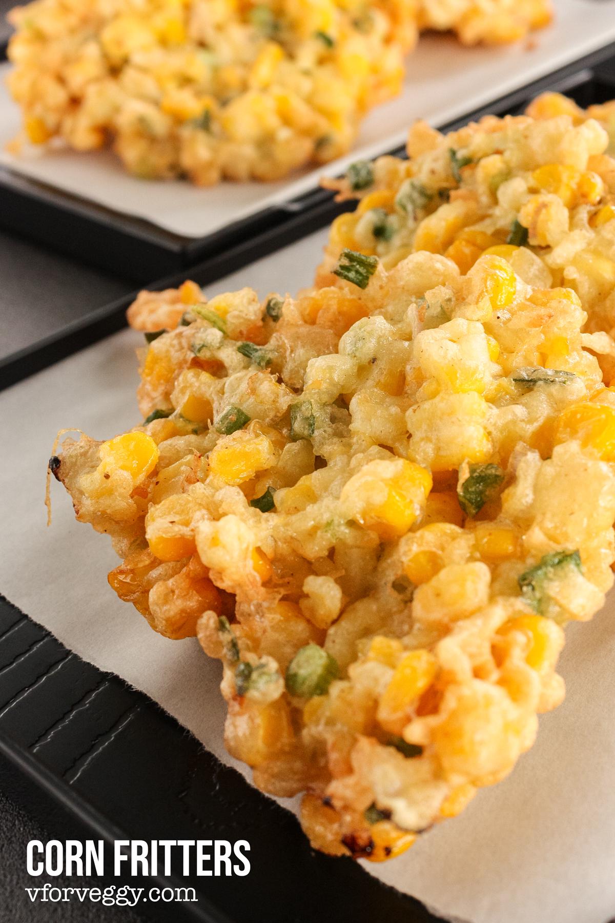 Guilt-free Crispy Baked Shrimp Corn Cakes - Delightful Plate