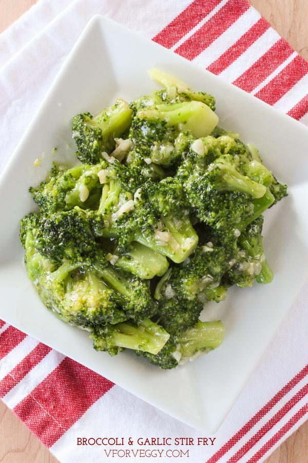 Broccoli & Garlic Stir Fry