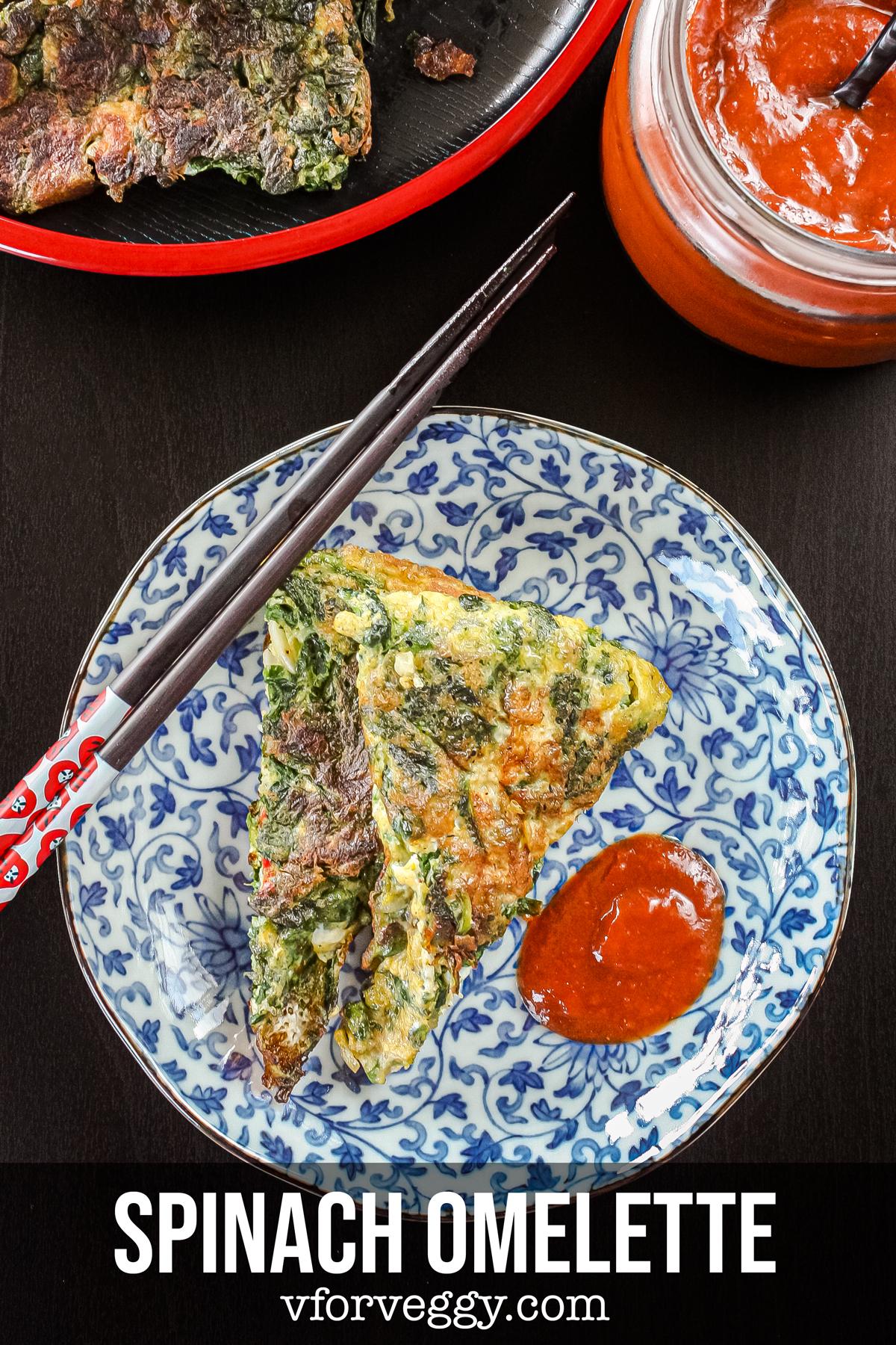 Spinach Omelette