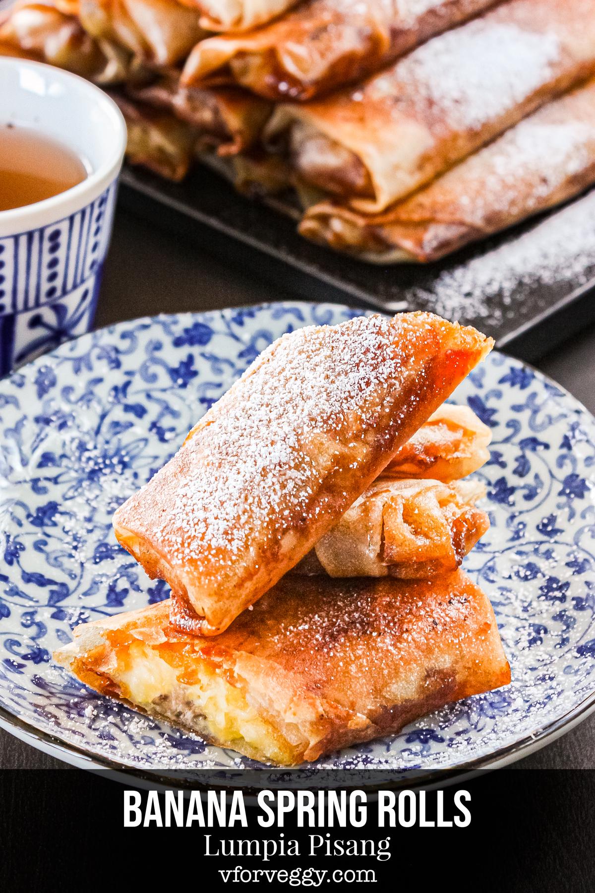 Banana Spring Rolls