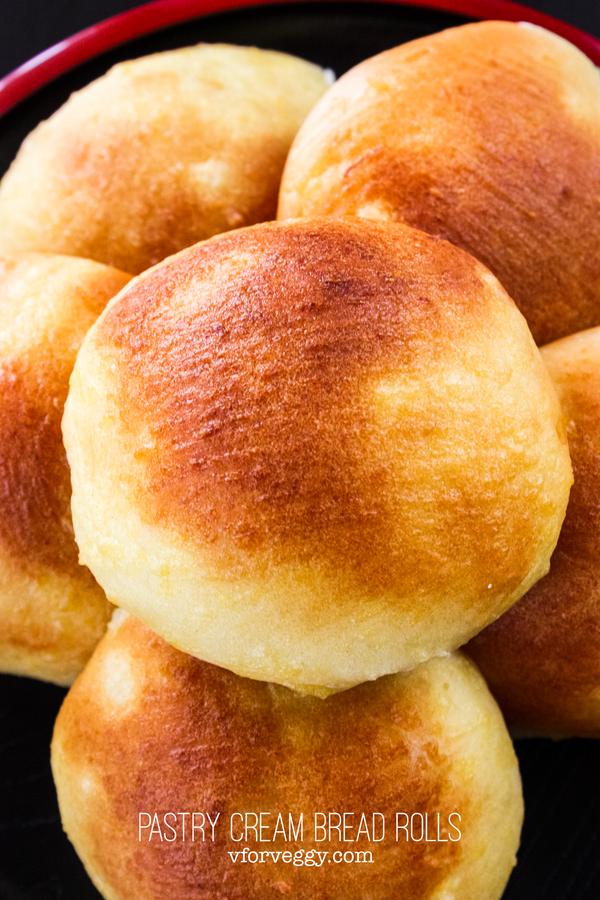 Pastry Cream Bread Rolls