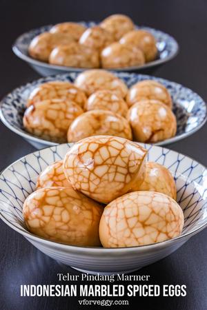 Indonesian Marbled Spiced Eggs