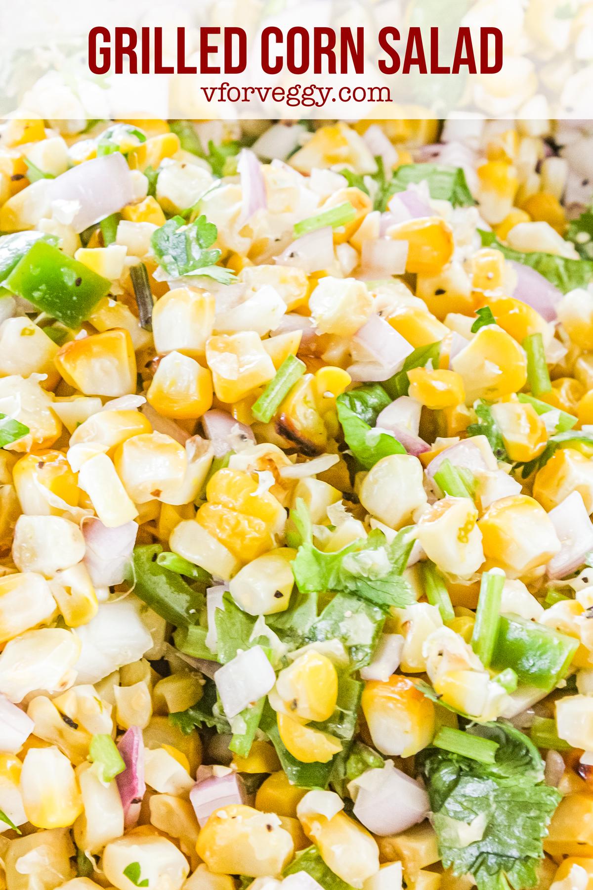 Grilled Corn Salad