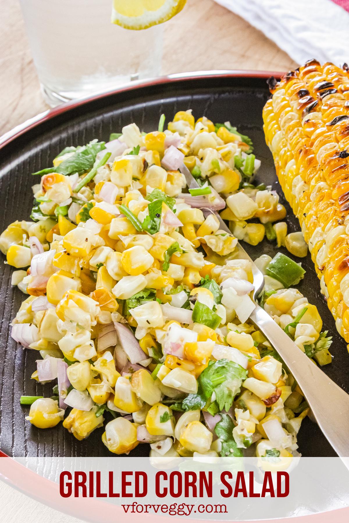 Grilled Corn Salad