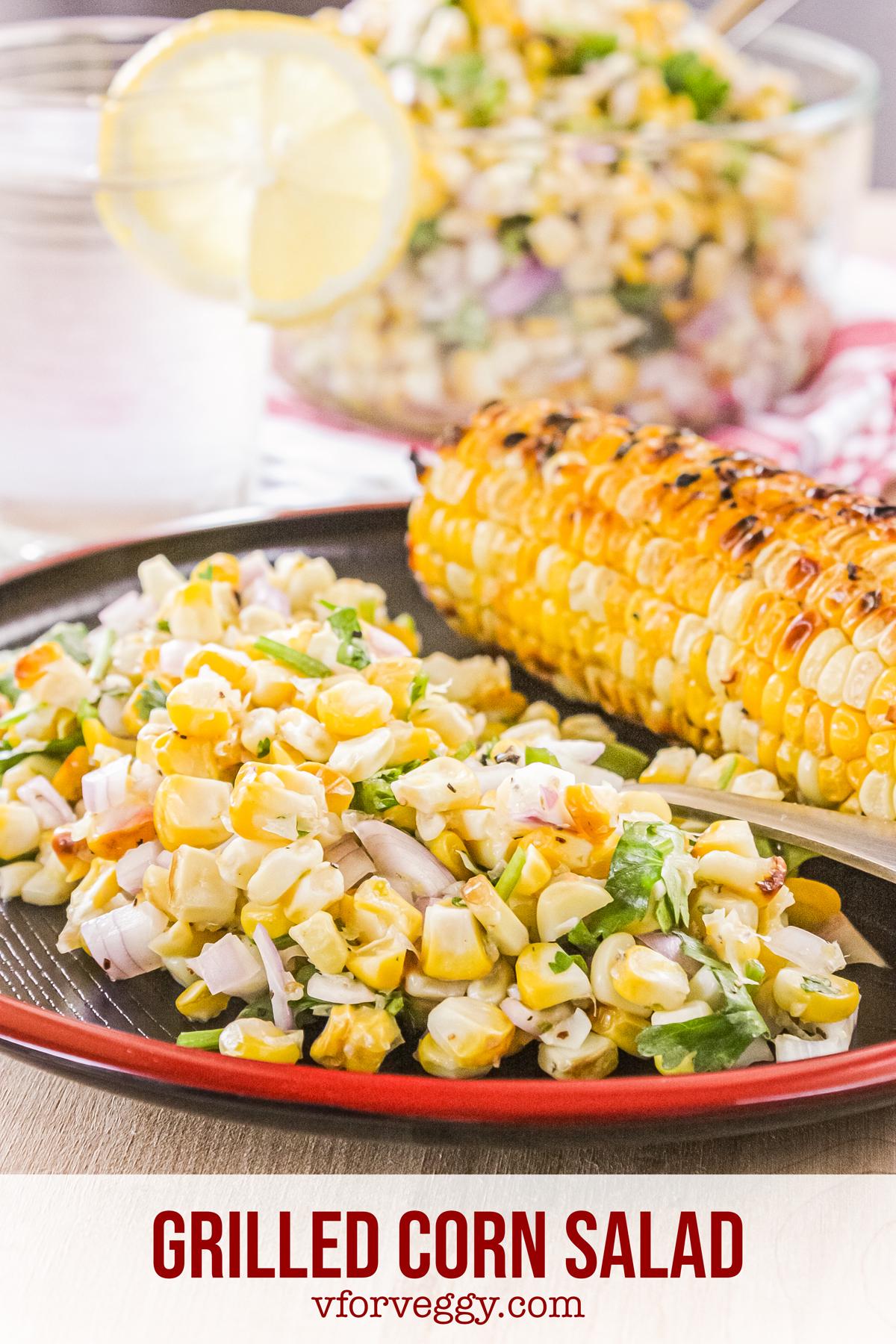 Grilled Corn Salad