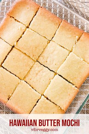 Hawaiian Butter Mochi Cake