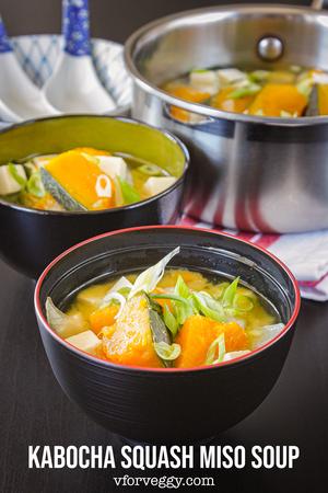 Kabocha Squash Miso Soup