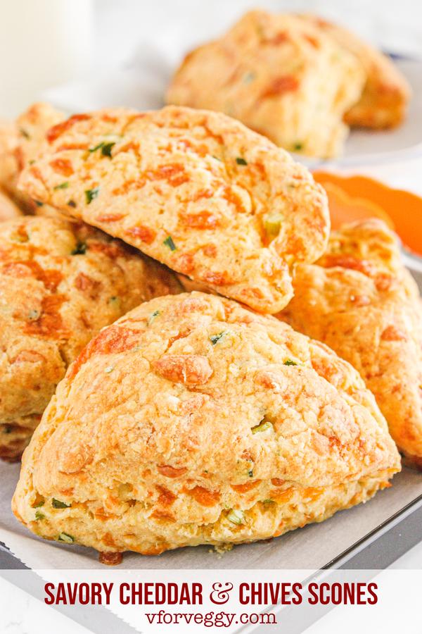Savory Cheddar & Chives Scones
