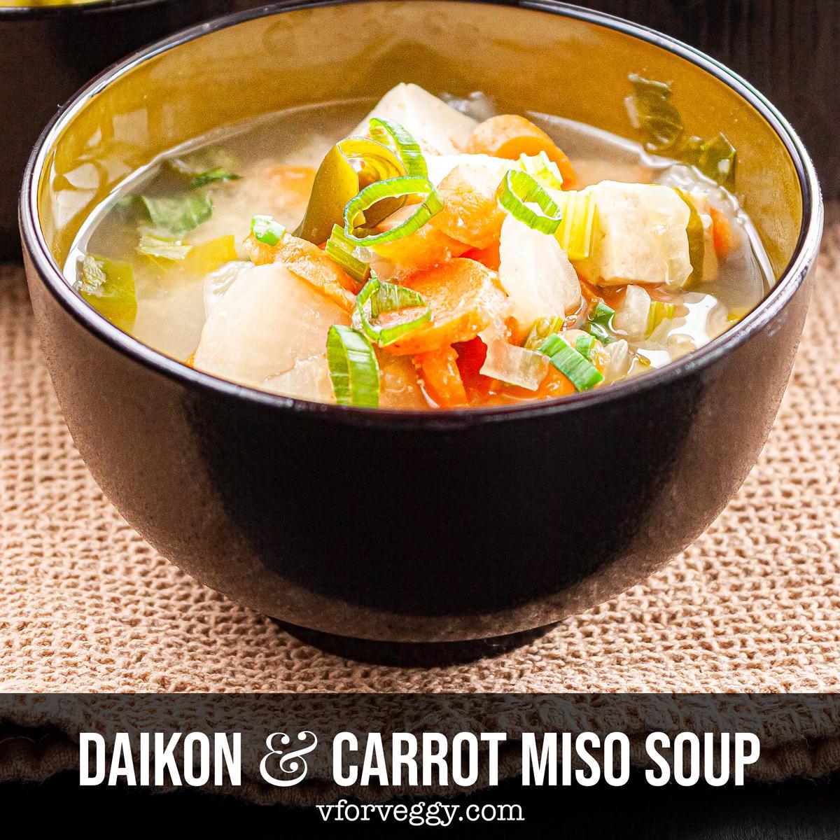 Carrot Miso Soup (Quick + Easy) - The Simple Veganista
