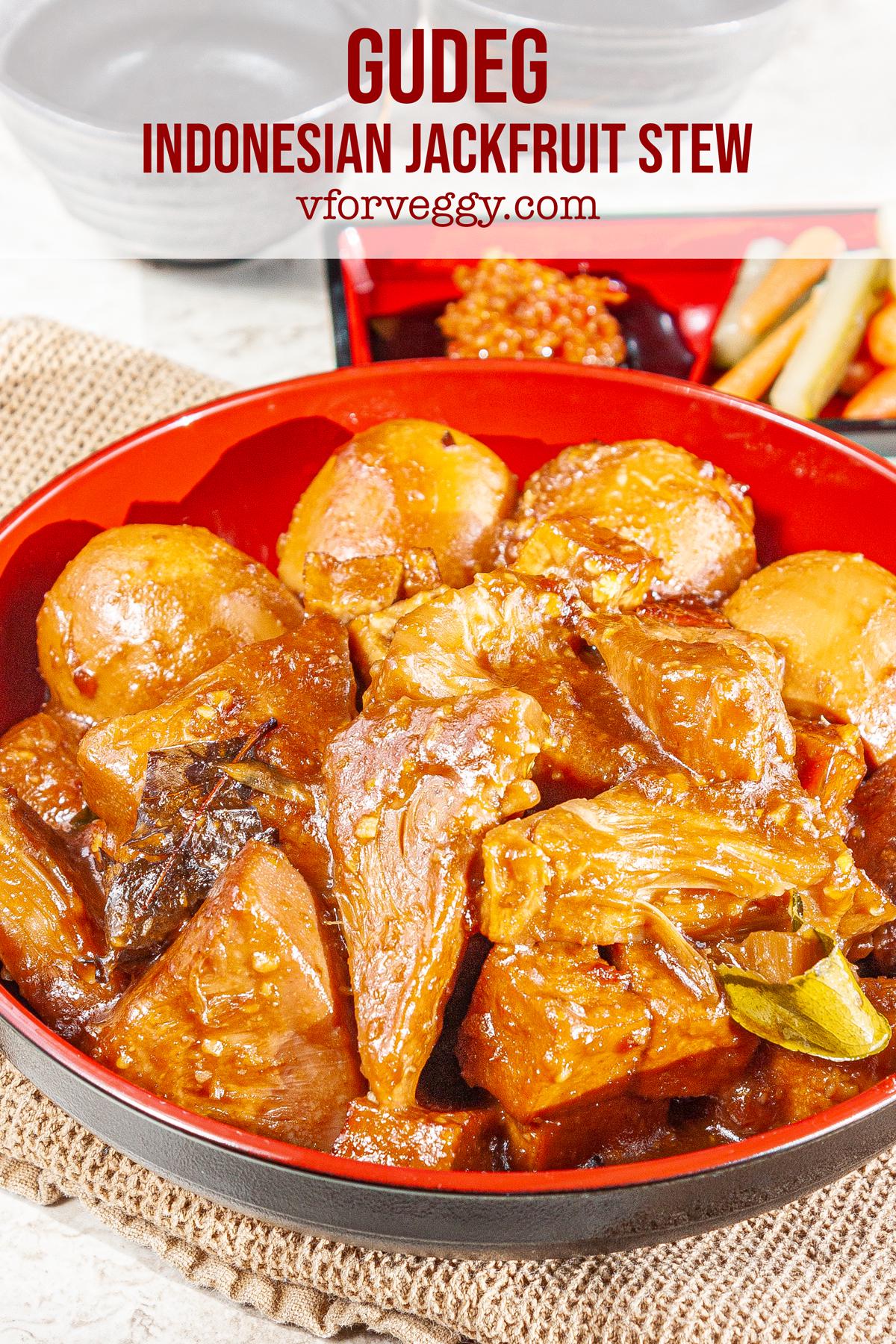 Gudeg - Indonesian Jackfruit Stew