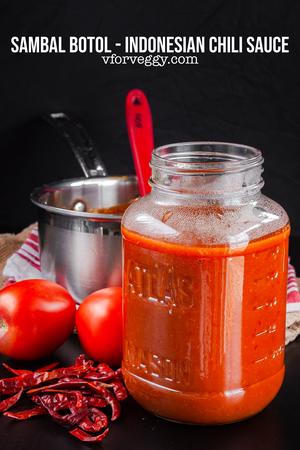 Sambal Botol - Indonesian Bottled Chili Sauce