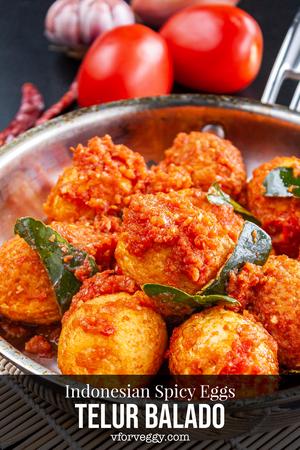 Telur Balado - Indonesian Spicy Eggs