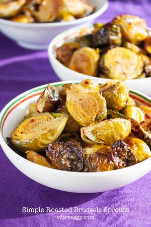Simple Roasted Brussels Sprouts