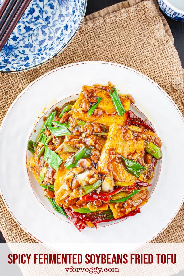 Spicy Fermented Soybeans Fried Tofu