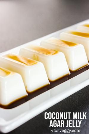 Coconut Milk Agar Jelly