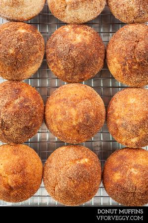 Donut Muffins (Cinnamon Sugar Muffins)