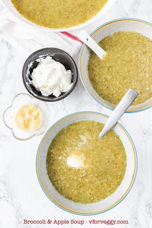 Broccoli and Apple Soup