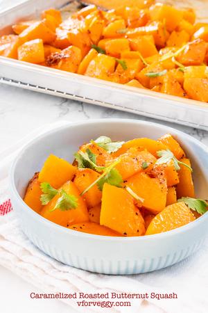 Caramelized Roasted Butternut Squash