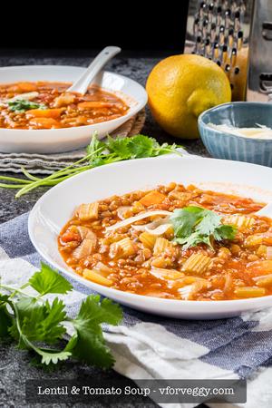 Lentil & Tomato Soup