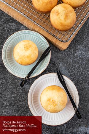 Bolos De Arroz - Portuguese Rice Muffins