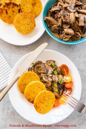 Polenta Mushroom Sauce